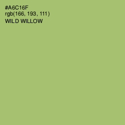 #A6C16F - Wild Willow Color Image